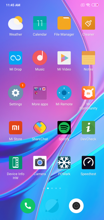 MIUI 10 on the Redmi Y3