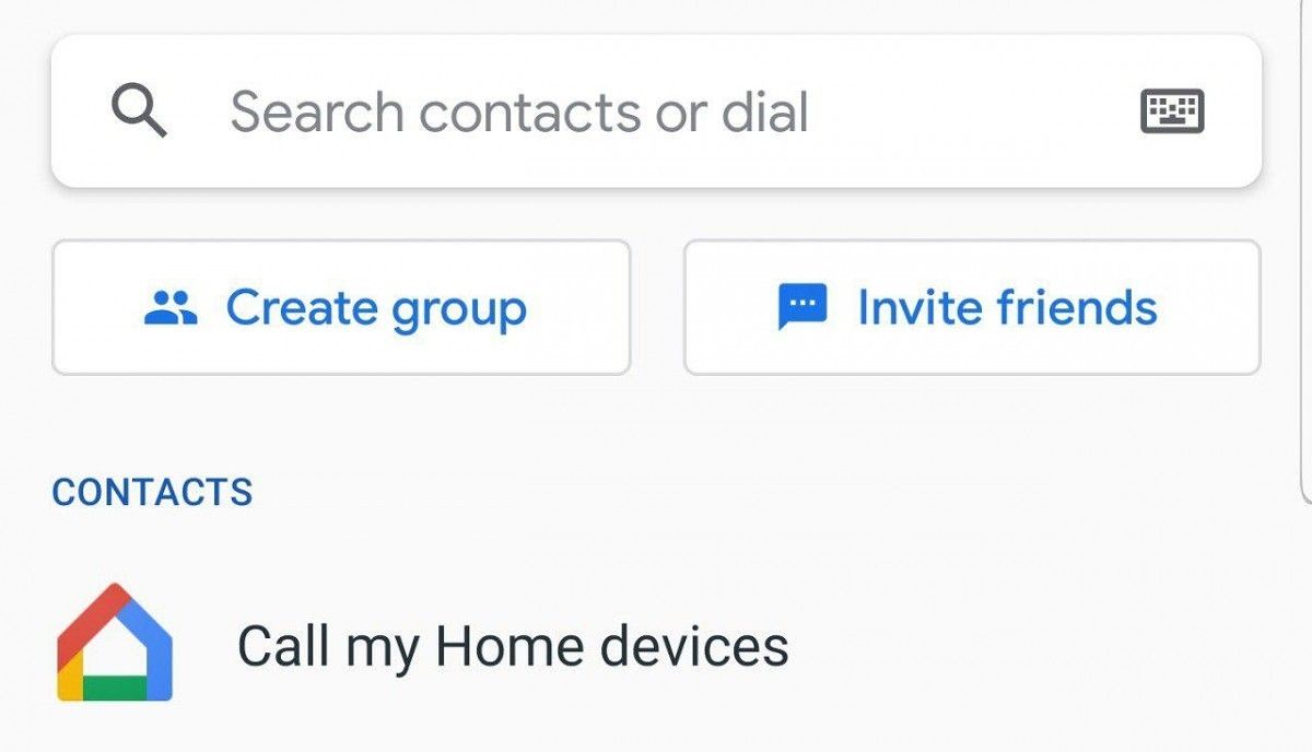 Call my Google Home devices with Google Duo