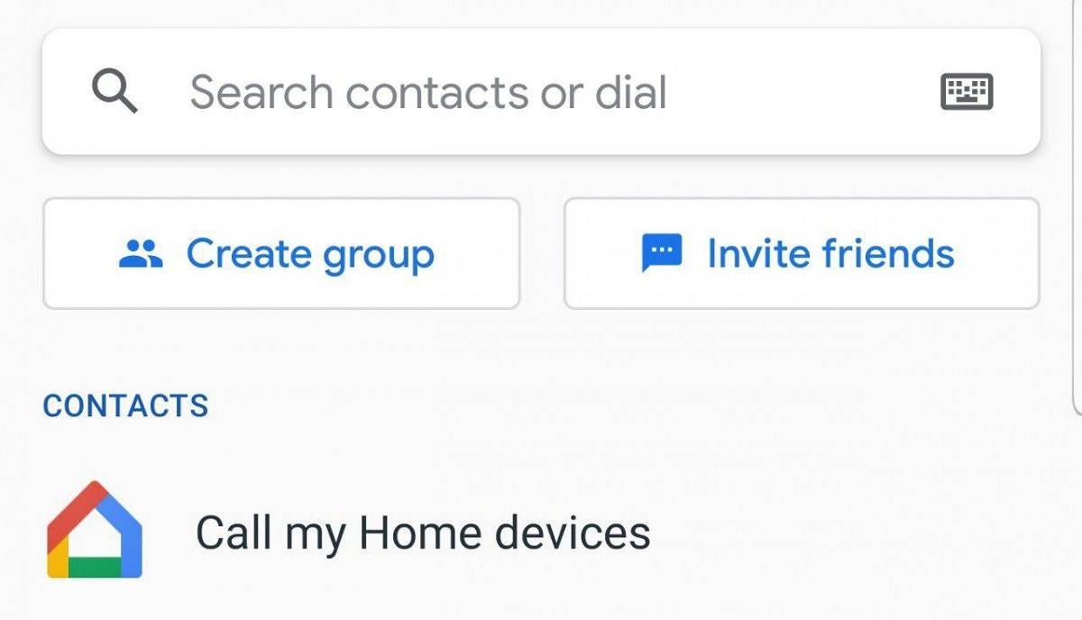 Call my Google Home devices with Google Duo