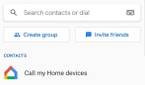Call my Google Home devices with Google Duo