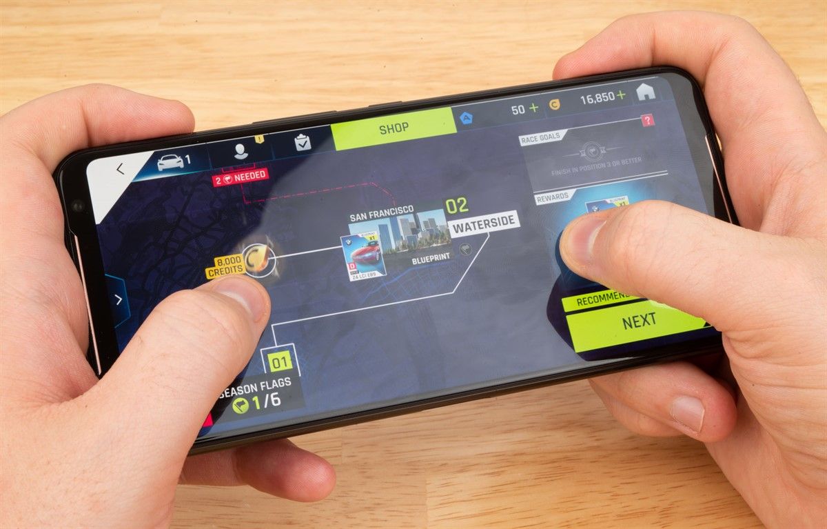 ASUS - ASUS ROG Phone 2 スナドラ855+120Hz有機EL6000mA ROG Phone II | Gaming Phone | ASUS USA