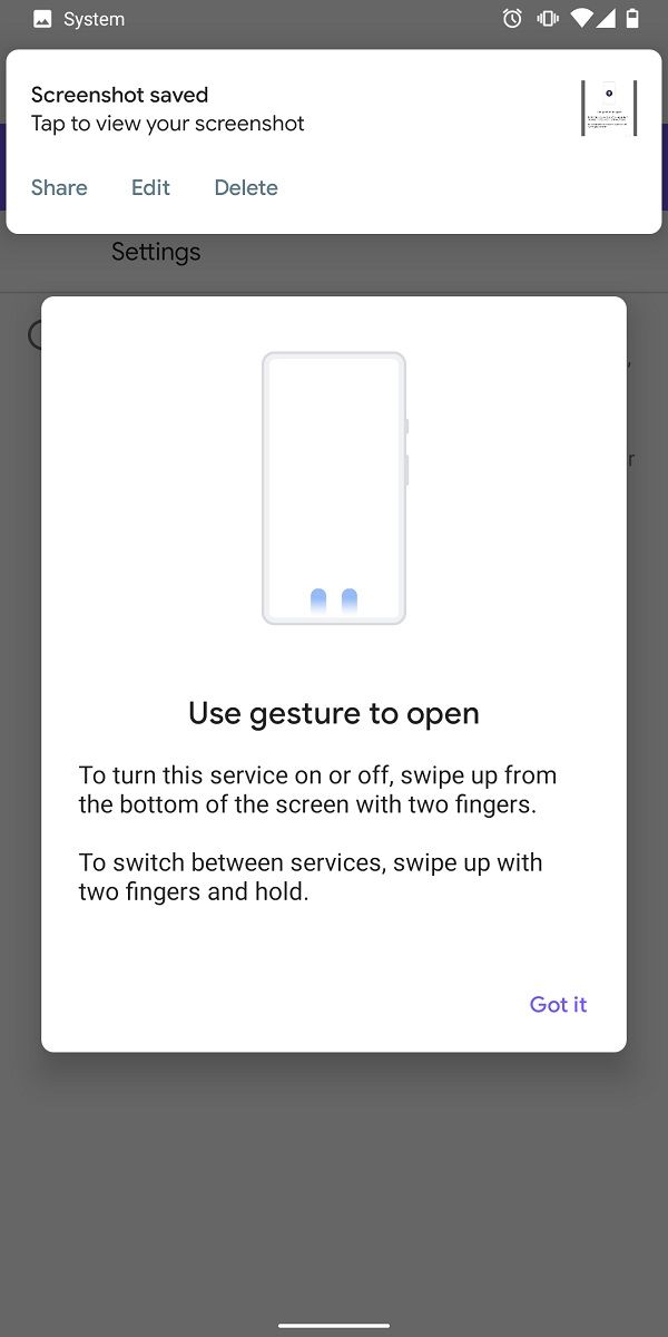 Android Q beta 5 adds gestures for screen pinning and Accessibility Menu