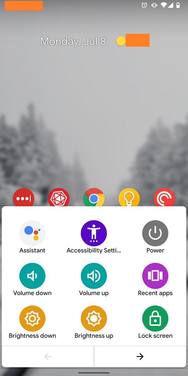 Android Q beta 5 adds gestures for screen pinning and Accessibility Menu