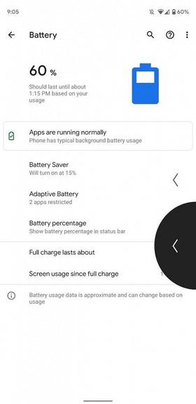 Android Q gestures