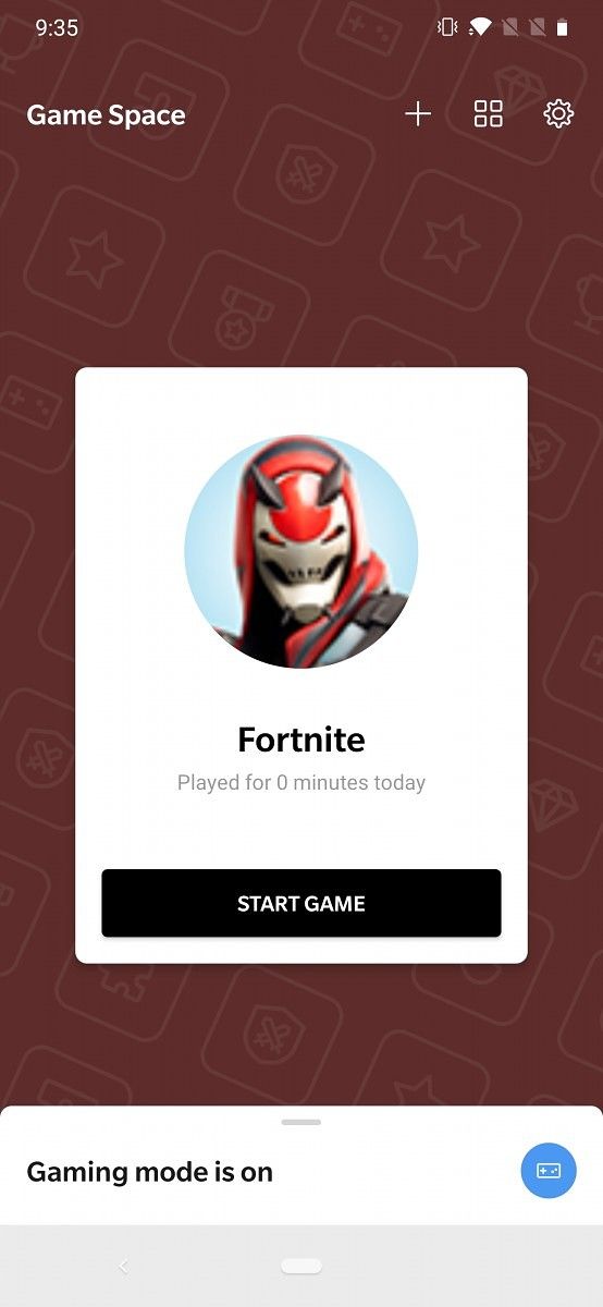 OnePlus 7 Pro Game Space in Android Q DP3
