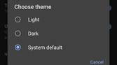 google fit dark theme