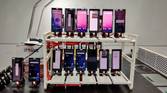 OnePlus Taiwan Camera Lab showing test bench of devices