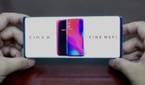 OPPO find x curved display