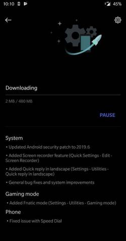 OxygenOS 9.0.7 for the OnePlus 5 &amp; OnePlus 5T