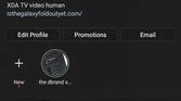Instagram dark theme in Android Q