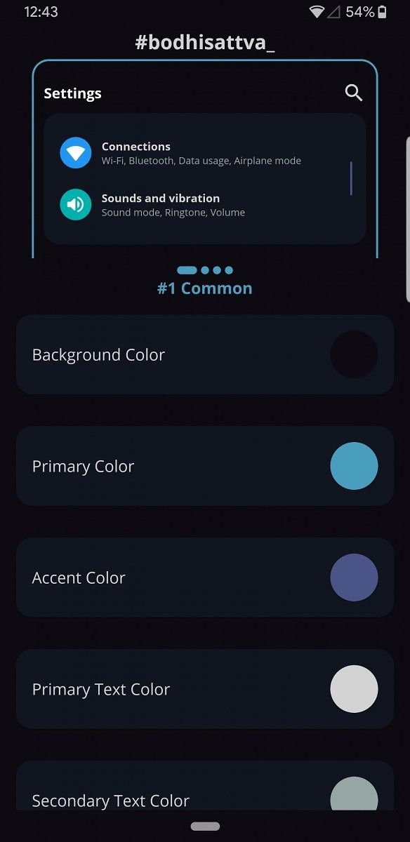 Hex Installer builds custom themes on Samsung Galaxy phones running One UI