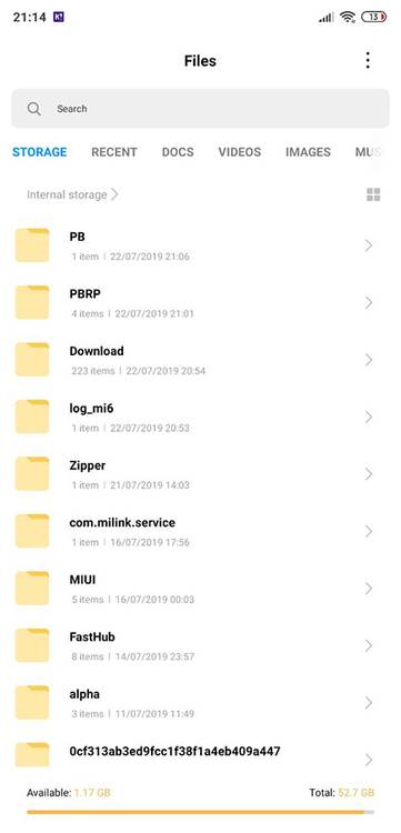 xiaomi mi file manager
