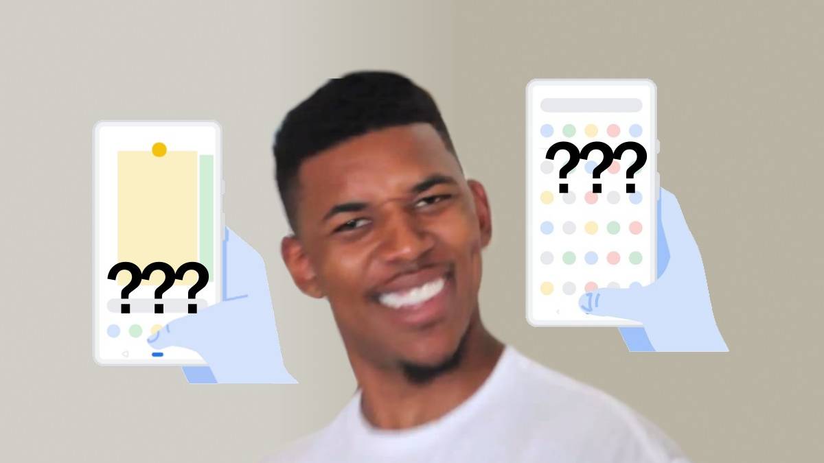 android q gestures mess