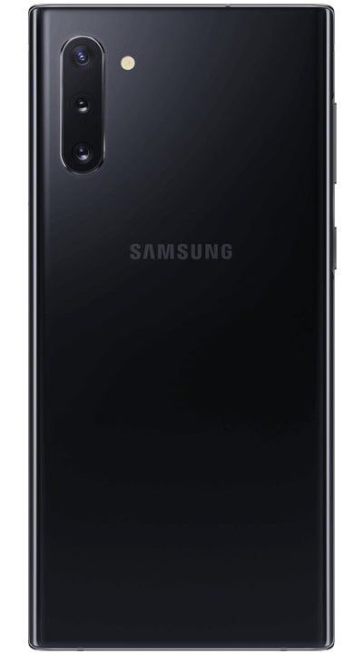 Black Note 10 Back