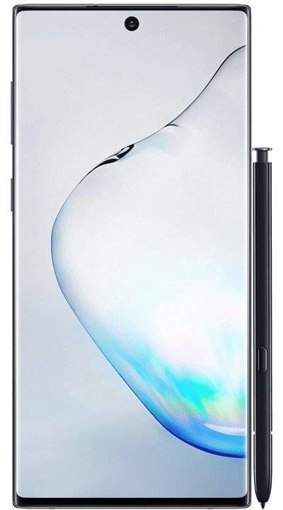 Black Note 10 Front