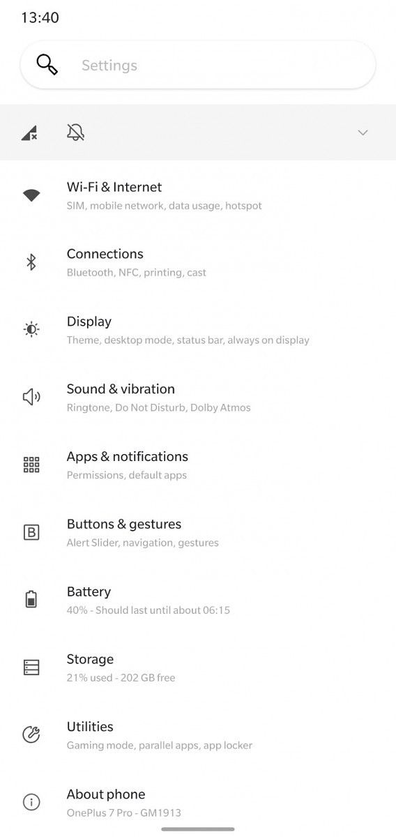 oneplus oxygenos