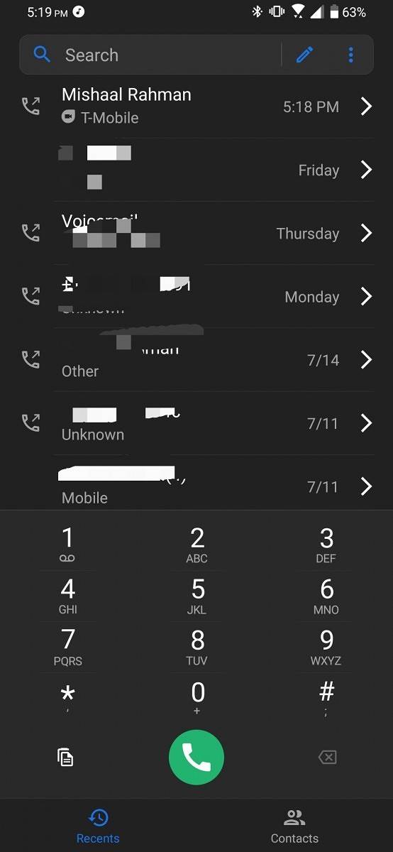zenfone 6 dialer