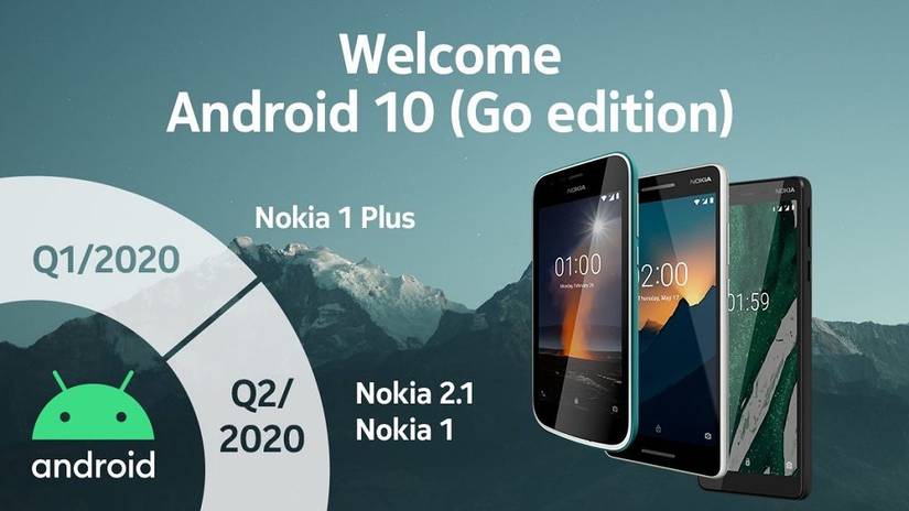 Android 10 Go Edition for HMD Global's Nokia smartphones