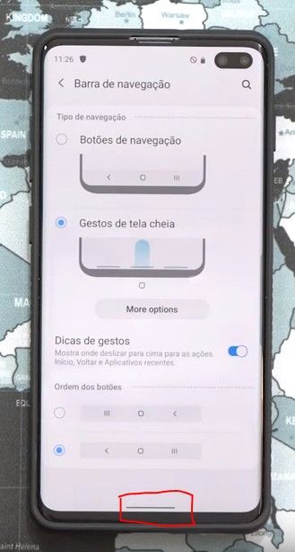 Android 10 gestures (Android Q) with One UI 2.0 on the Samsung Galaxy S10+