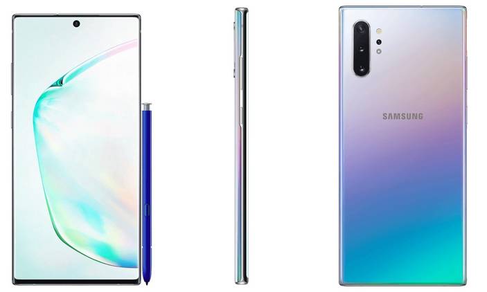 Samsung Galaxy Note 10+ in Aura Glow