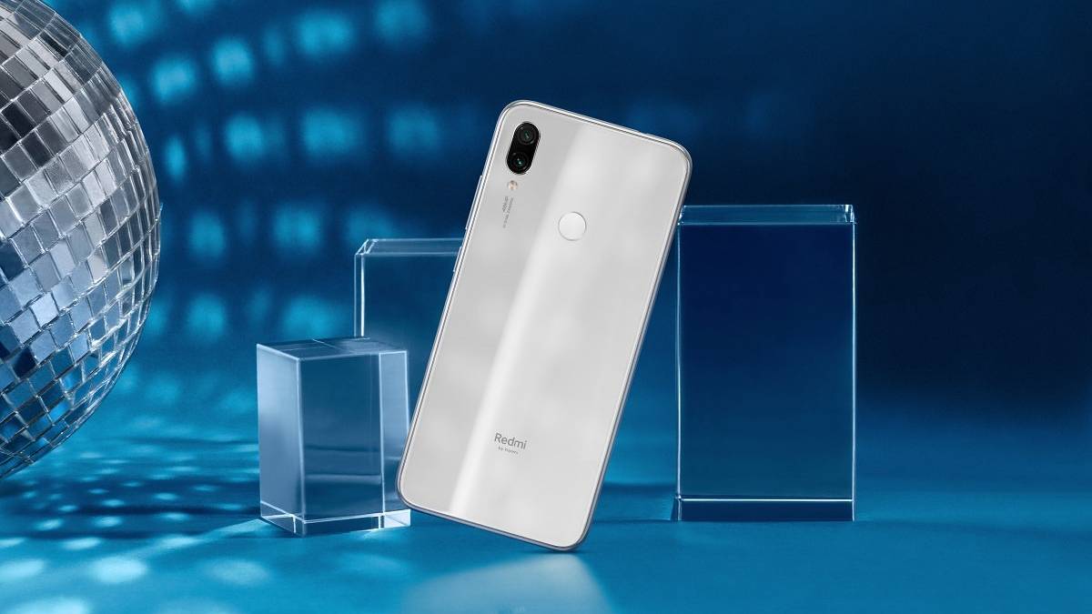 Xiaomi Redmi Note 7 Pro Astro White color