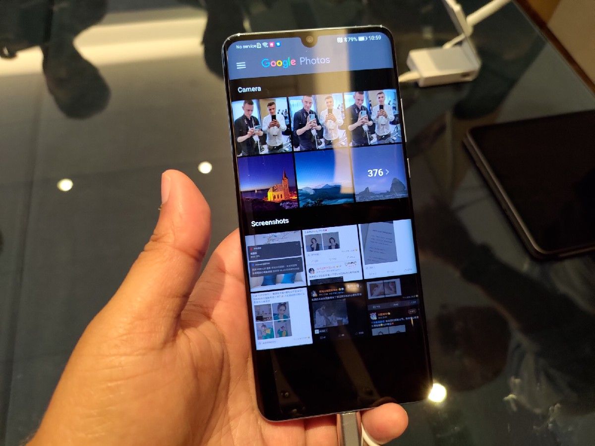 EMUI 10 dark mode on the Huawei P30 Pro