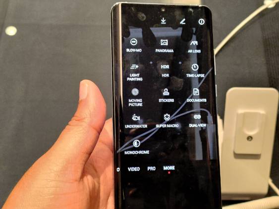 New Camera UI in EMUI 10