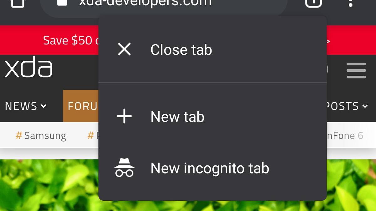 Chrome for Android tests a new shortcut to open the tab switcher menu