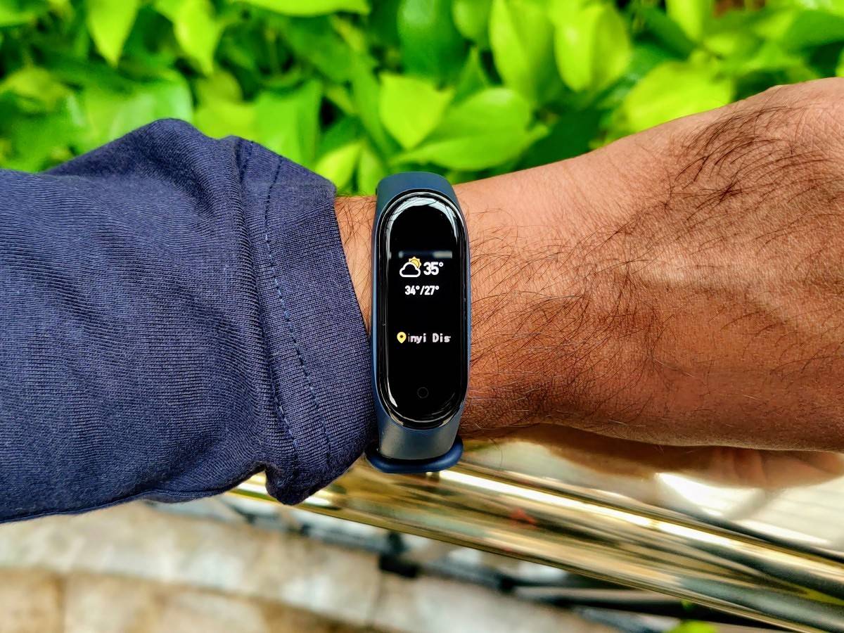 Mi Band 4 - Weather Info
