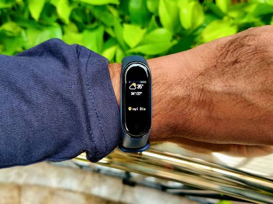 Mi Band 4 - Weather Info