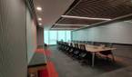 OnePlus India R&D Center in Hyderabad, showing chairs and common working area