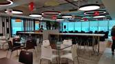 OnePlus India R&D Center in Hyderabad, showing cafeteria