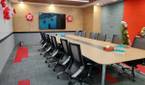 OnePlus India R&D Center in Hyderabad, showing meeting room