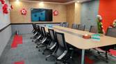 OnePlus India R&D Center in Hyderabad, showing meeting room