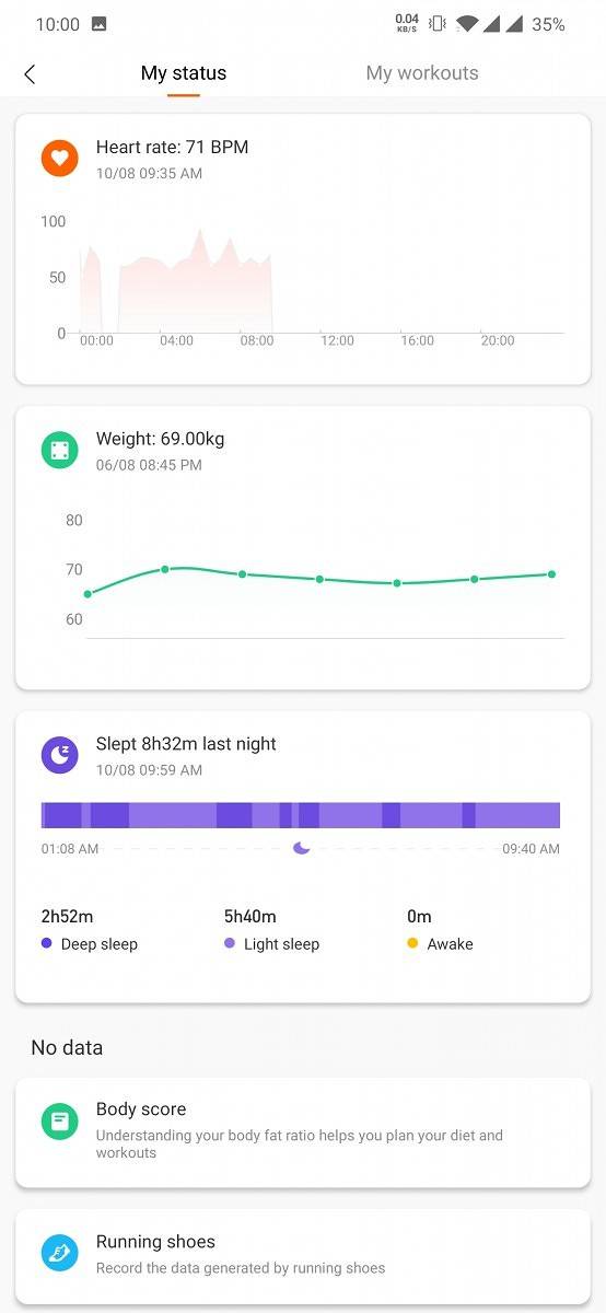 Mi Band 4 - Mi Fit - Activity Tracking