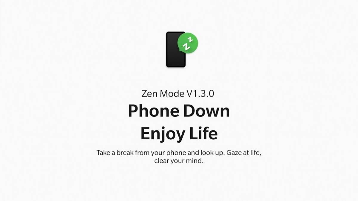 OnePlus Zen Mode 1.3