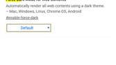 chrome canary force dark mode 4