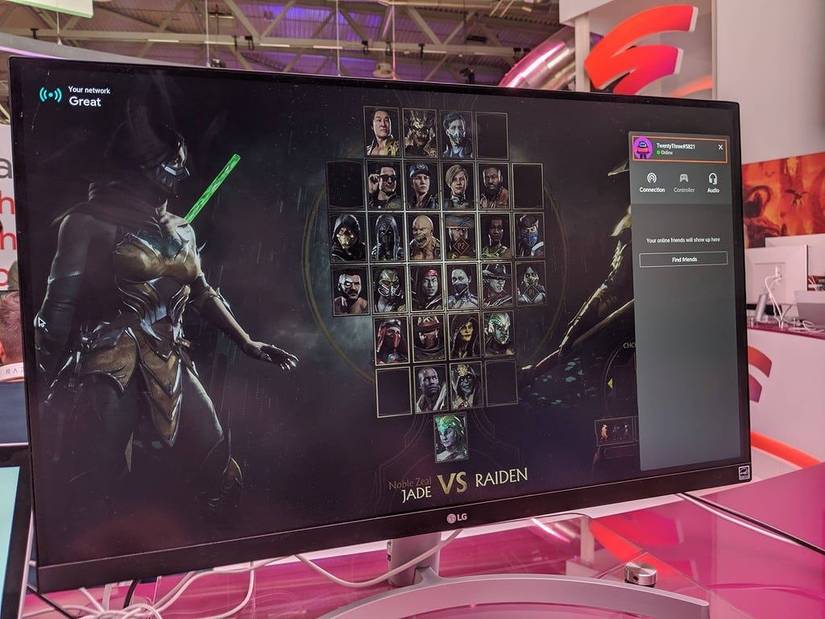 stadia interface