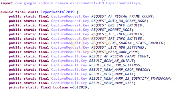 Google Pixel 4 experimental camera features