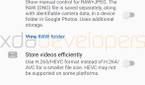 Google Camera 7.0 settings