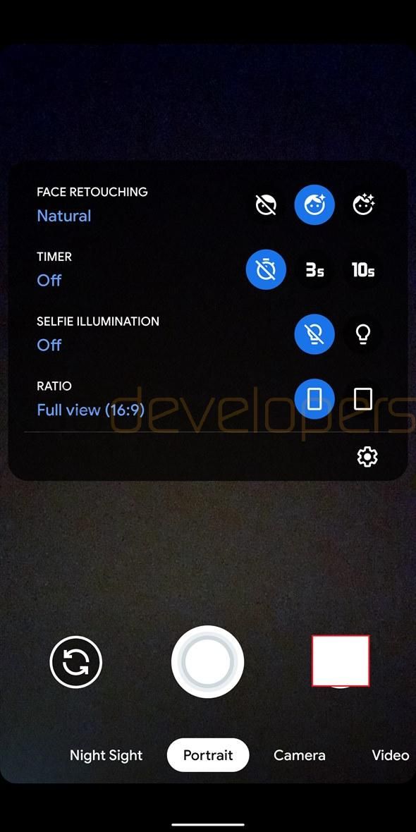 Google Camera 7.0 from the Google Pixel 4