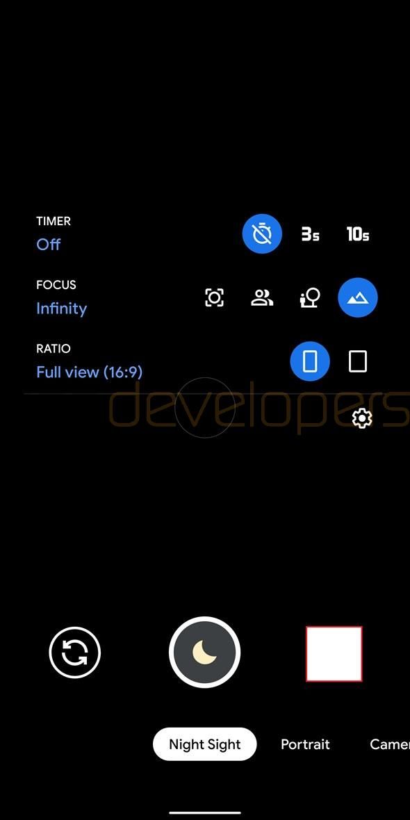 Google Camera 7.0 from the Google Pixel 4