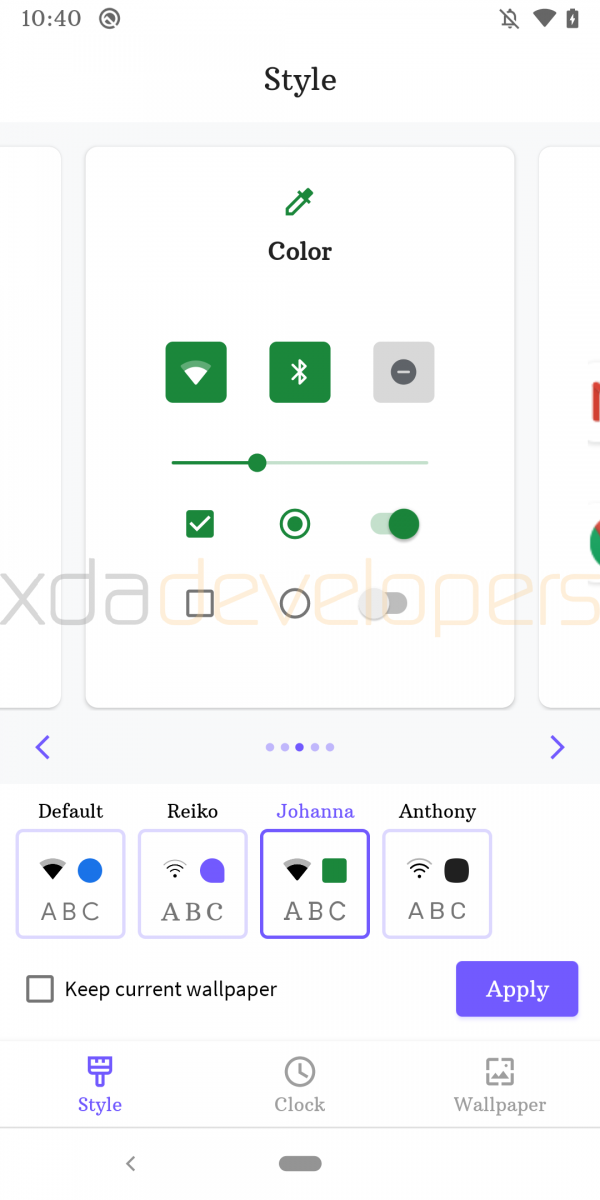 Theme Picker Android 10