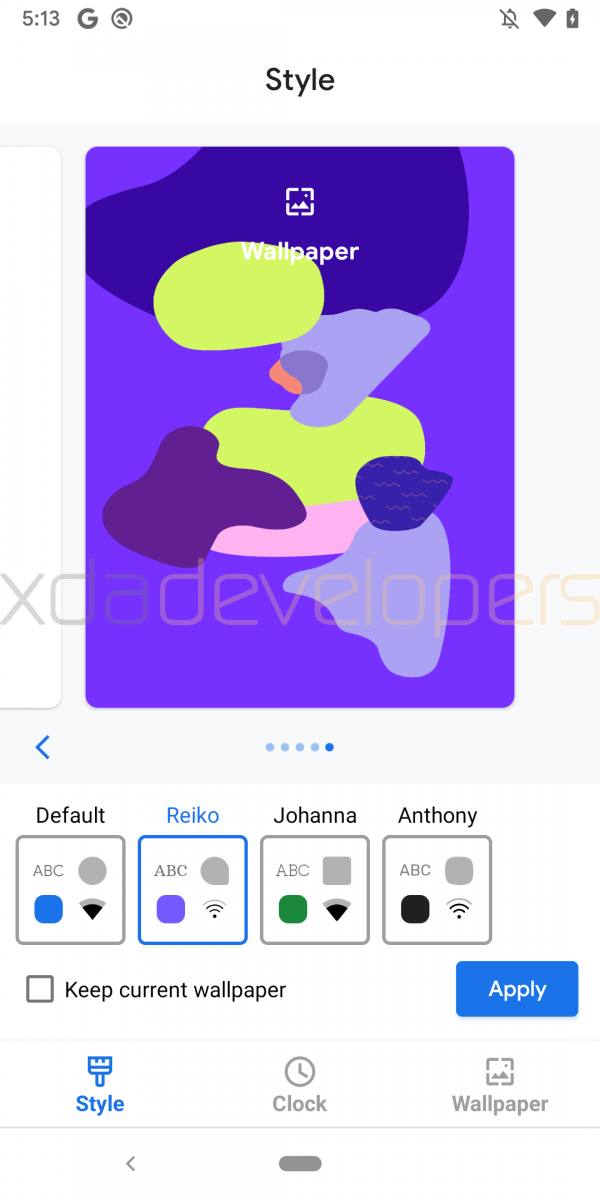 Theme Picker Android 10