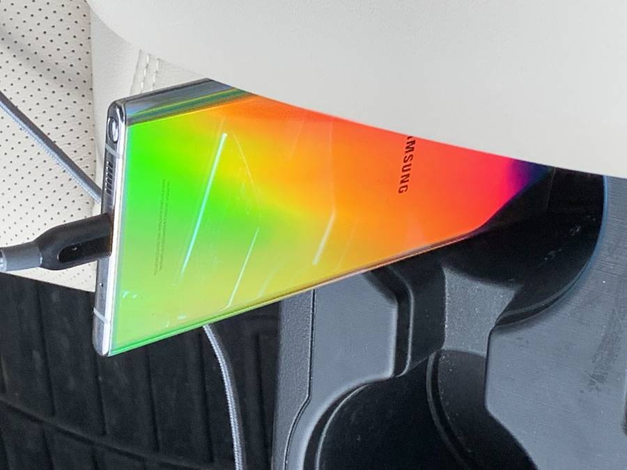 Samsung Galaxy Note 10 reflective back