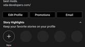 Instagram dark