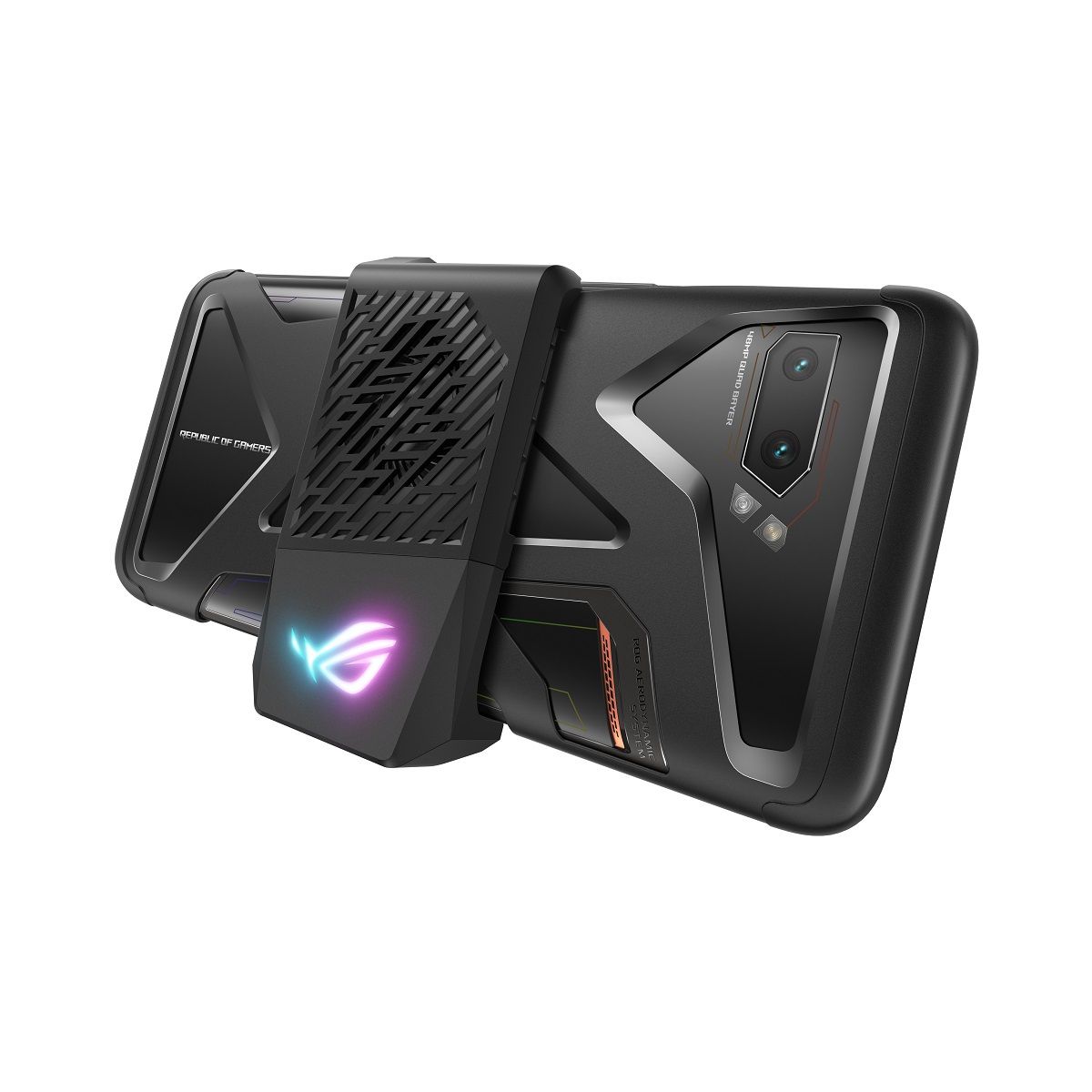ASUS ROG Phone 2 ブラック 冷却ファン付き Update: US & India Details] ASUS ROG Phone II launches globally