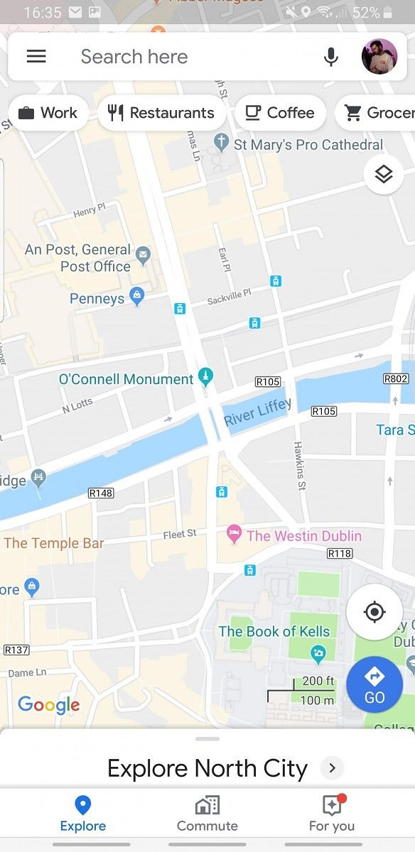 Google Maps Android Street View