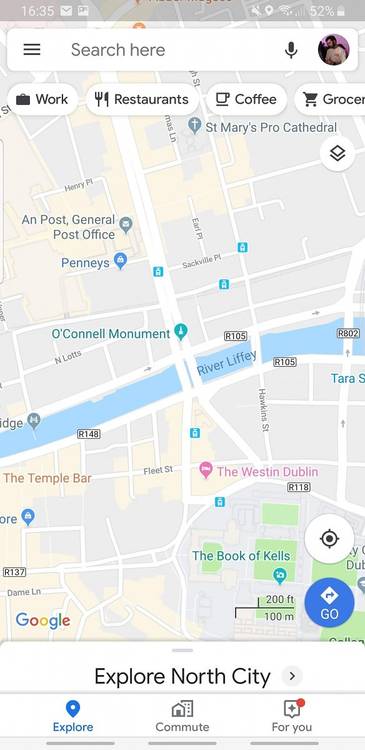 Google Maps Android Street View