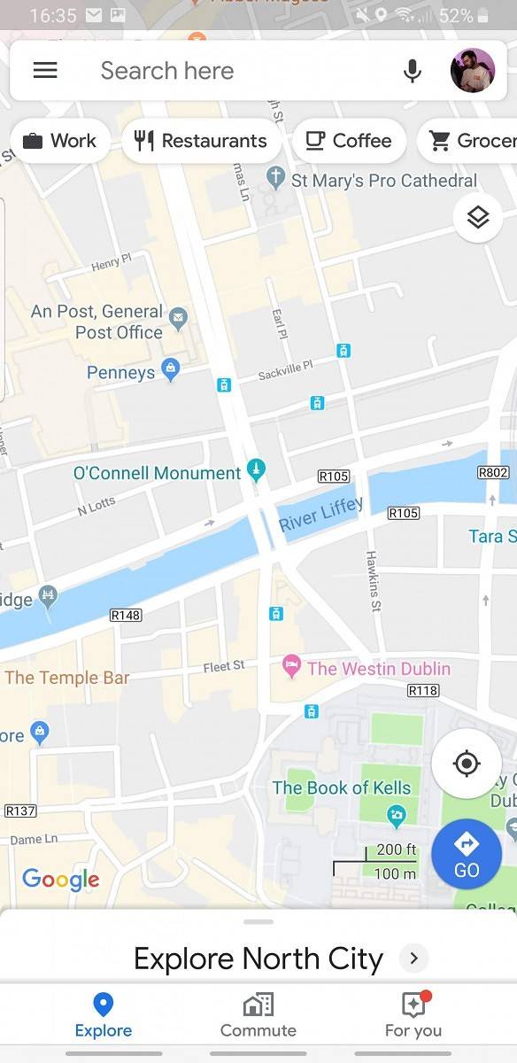 Google Maps Android Street View